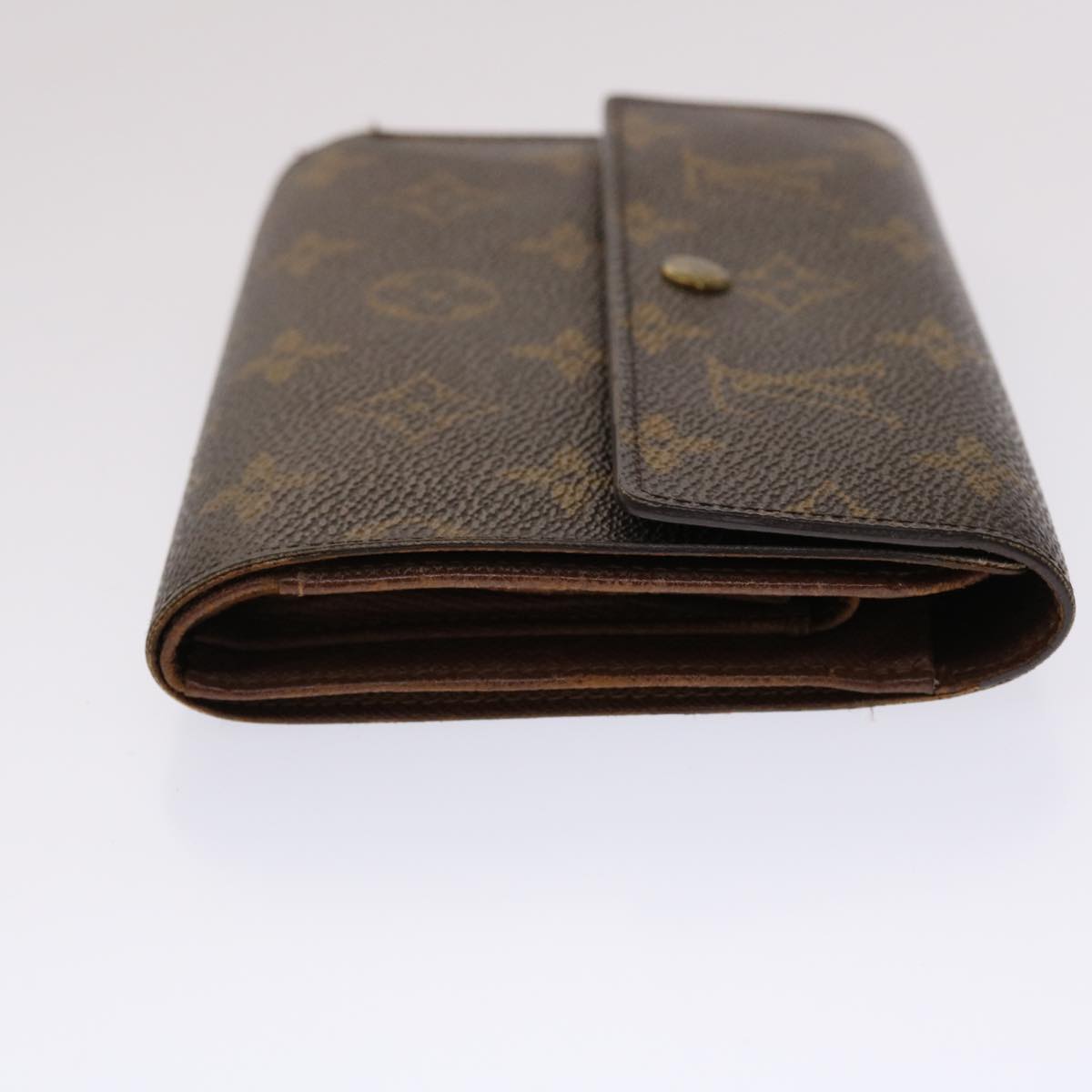 LOUIS VUITTON Monogram Porte Tresor Etui Papie Wallet M61202 LV 48092