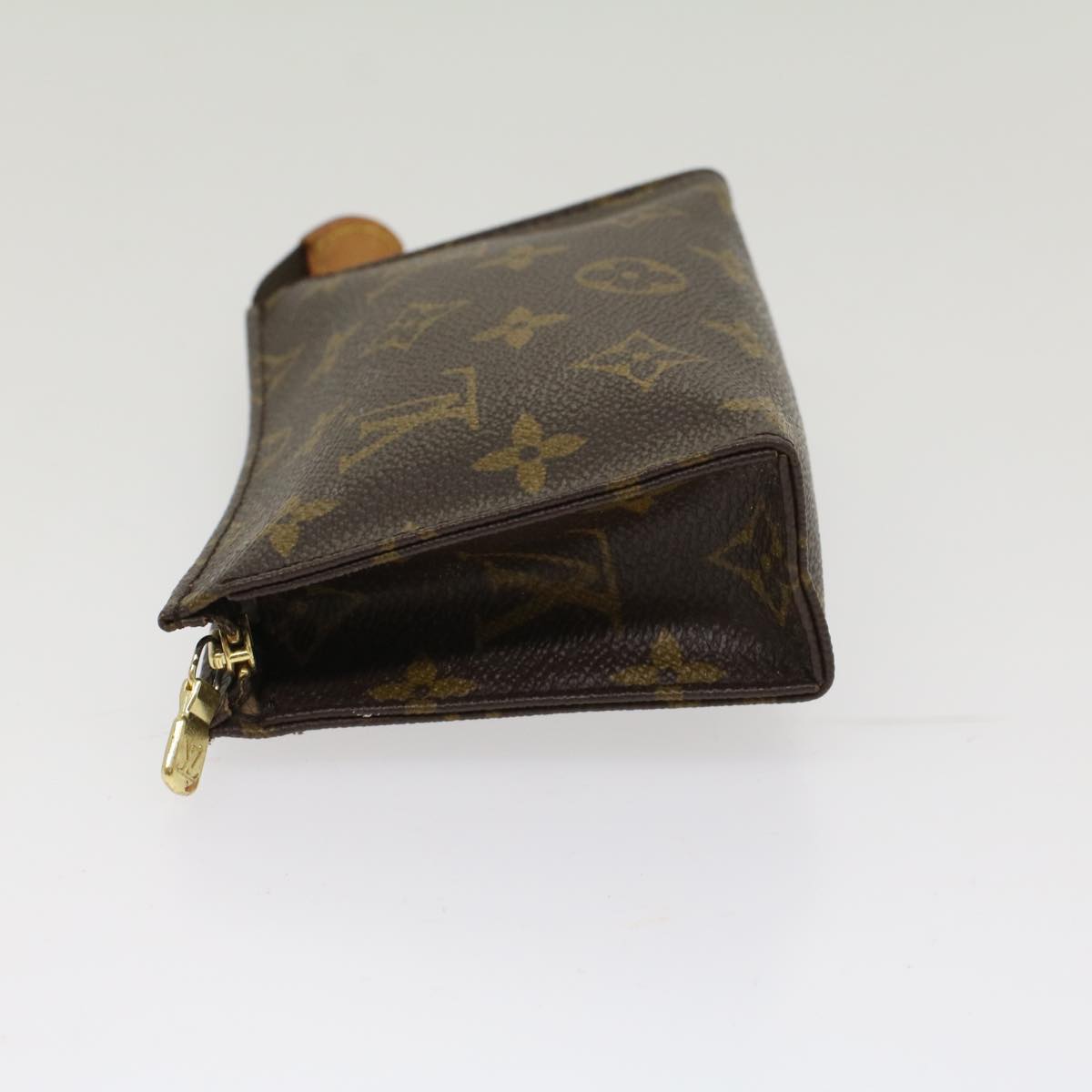 LOUIS VUITTON Monogram Poche Toilette 15 Pouch M47546 LV 48786