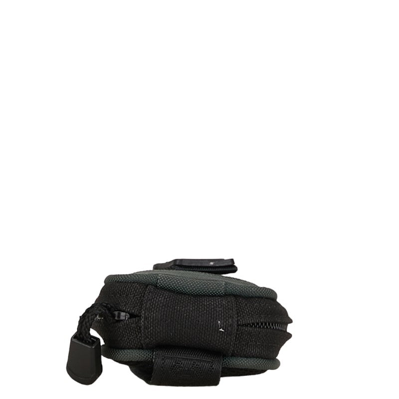 Chanel Sports Line Armpocket Black Green Canvas Nylon CHANEL
