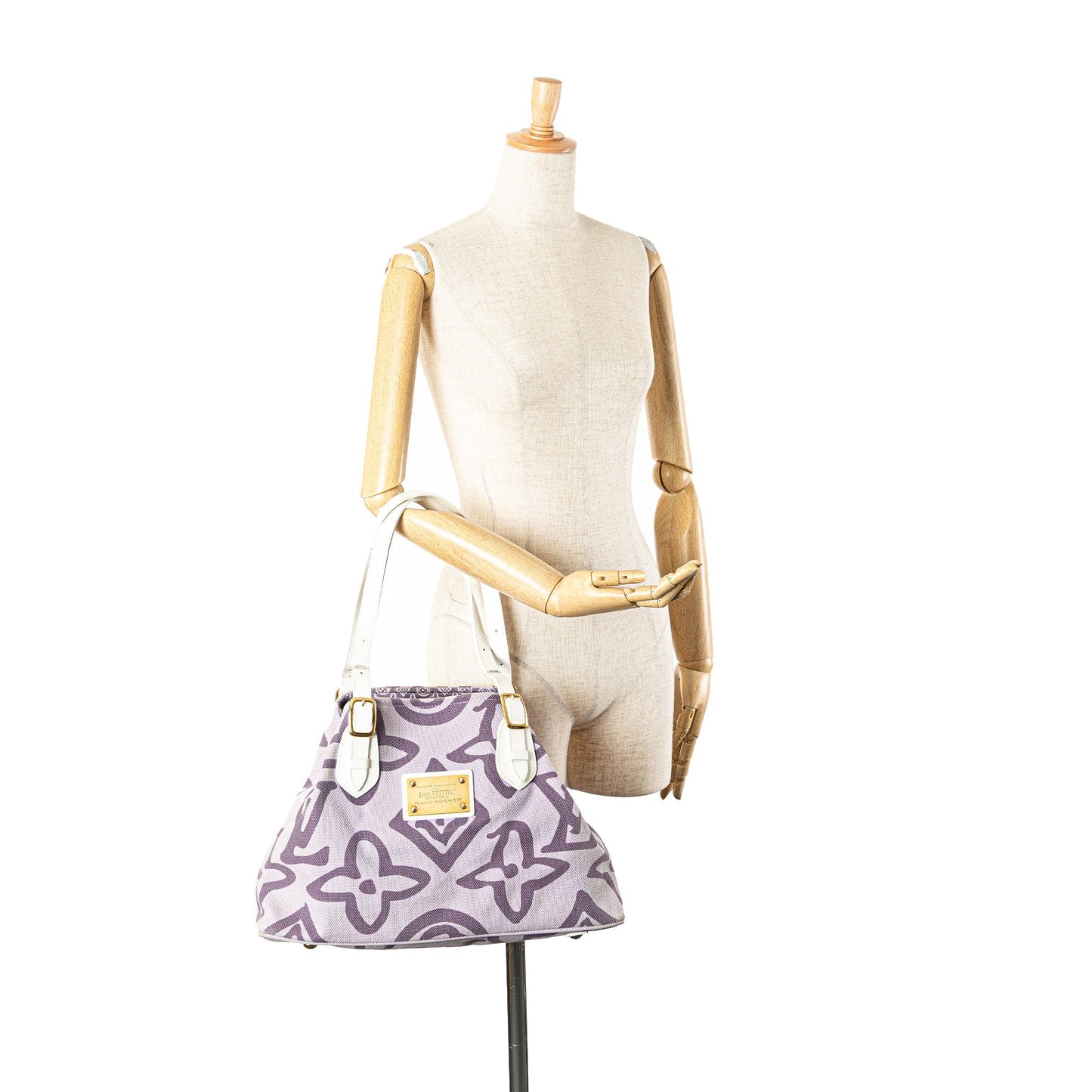 Purple Louis Vuitton Monogram Tahitienne Cabas PM Tote Bag