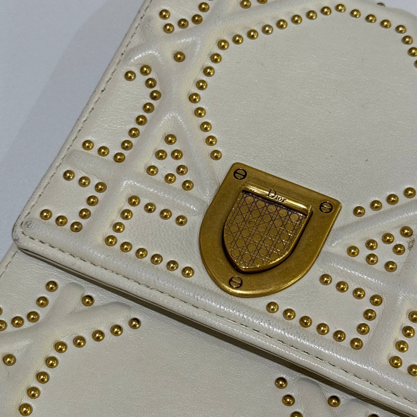 DIOR DIORAMA WHITE BAG