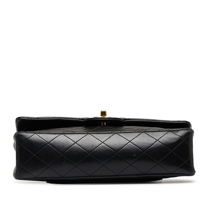 Chanel Matrace 25 Double Flap Chain houlder Bag Black Chanel