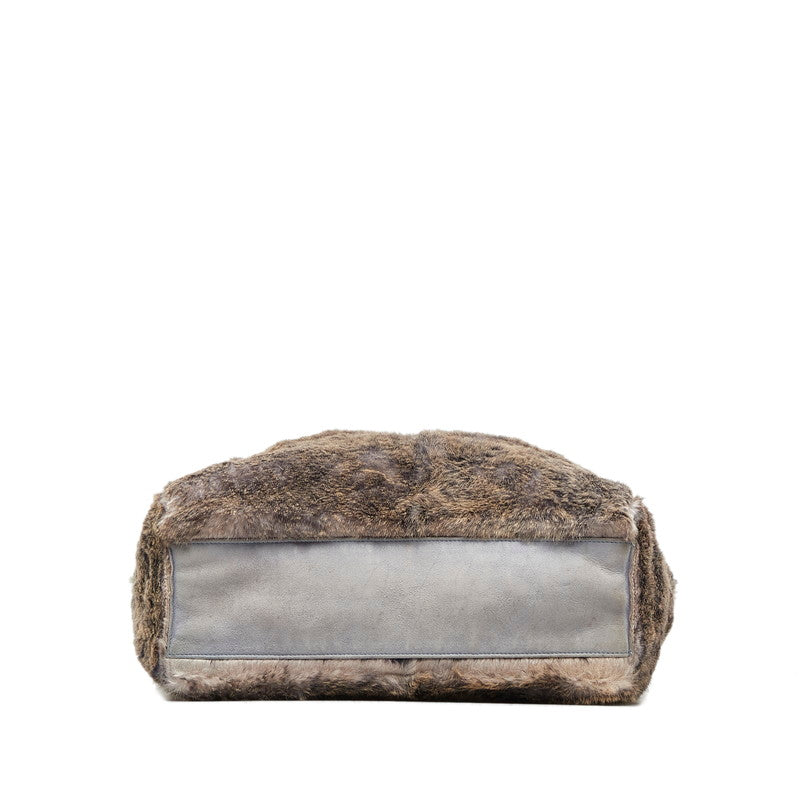 Chanel Cocomark Handbags Cake Bags Grey ly uede Chanel