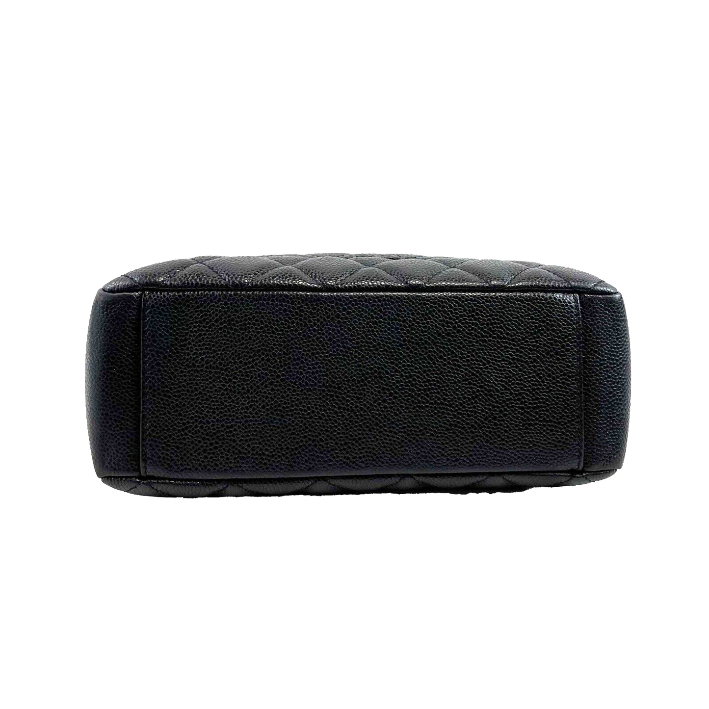 CHANEL Excellent Petite Shopping Tote Caviar PST 2016 Black Handbag