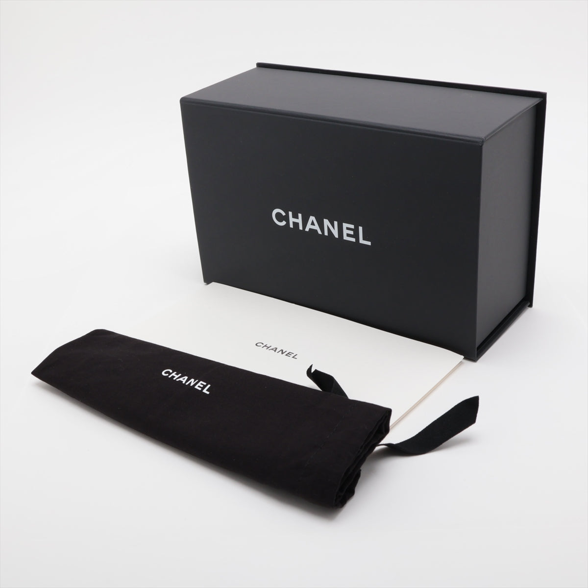 Chanel Matrasse Handle Shoulder Bag Pearl Black G 31st AS2518