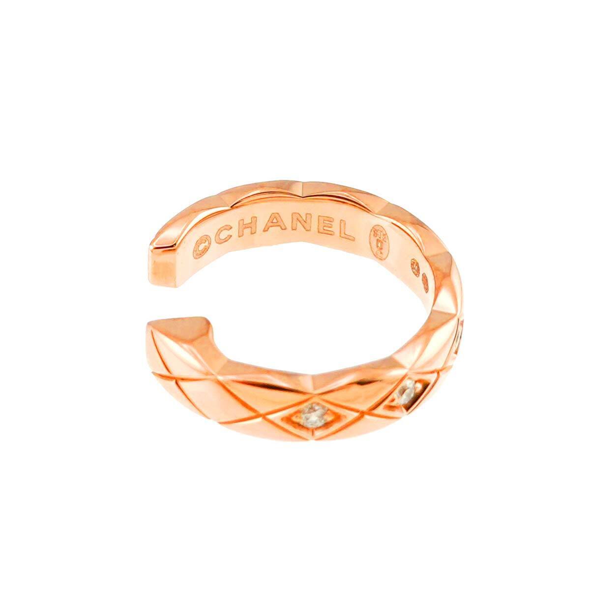 CHANEL Coco Crush Diamond Ear cuff 18K PG 750 One Piece only 90272079