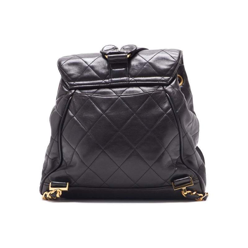 CHANEL CHANEL Matrasse Decacoco Chain Rucksack Black Bag Chain Rucksack Lady Chain Rucksack Hybrid 【 Delivery】 Chain Rucksack