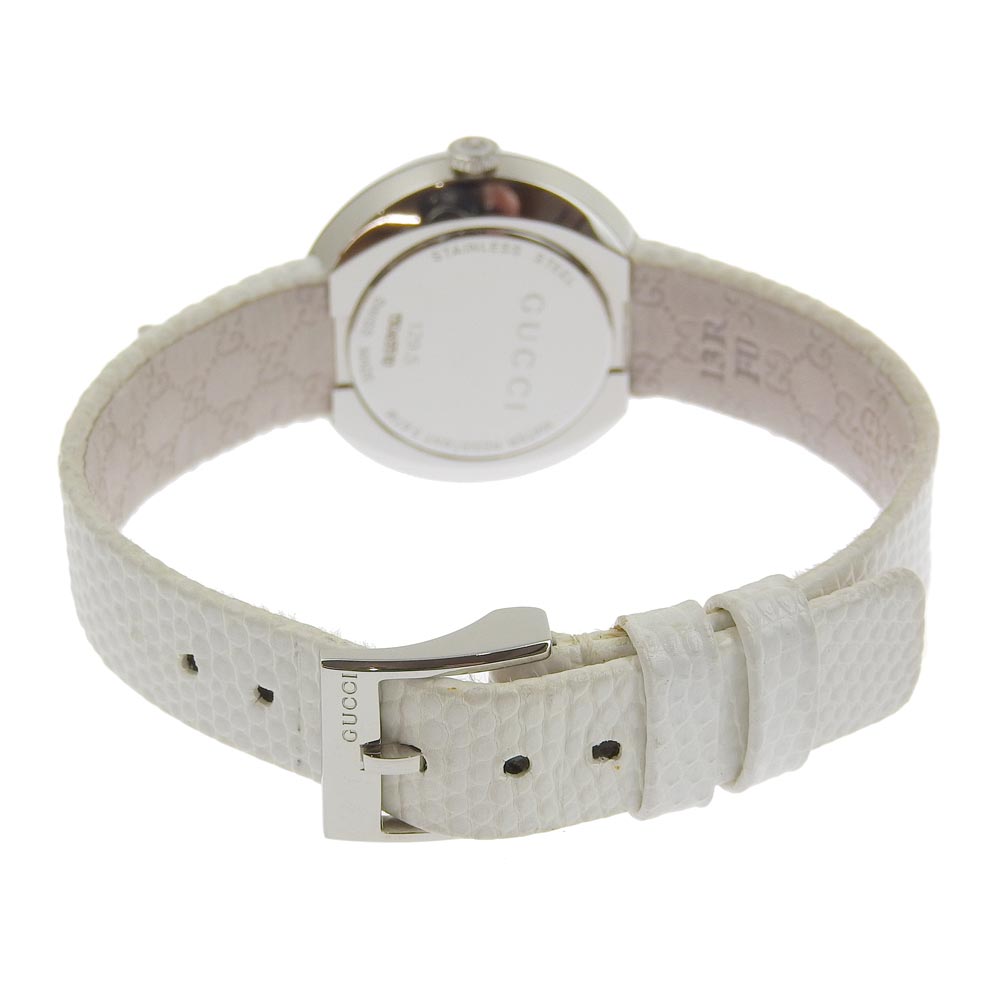 GUCCI Watches Quartz 129.5 Stainless Steel Silver U play Silver dial Women Used