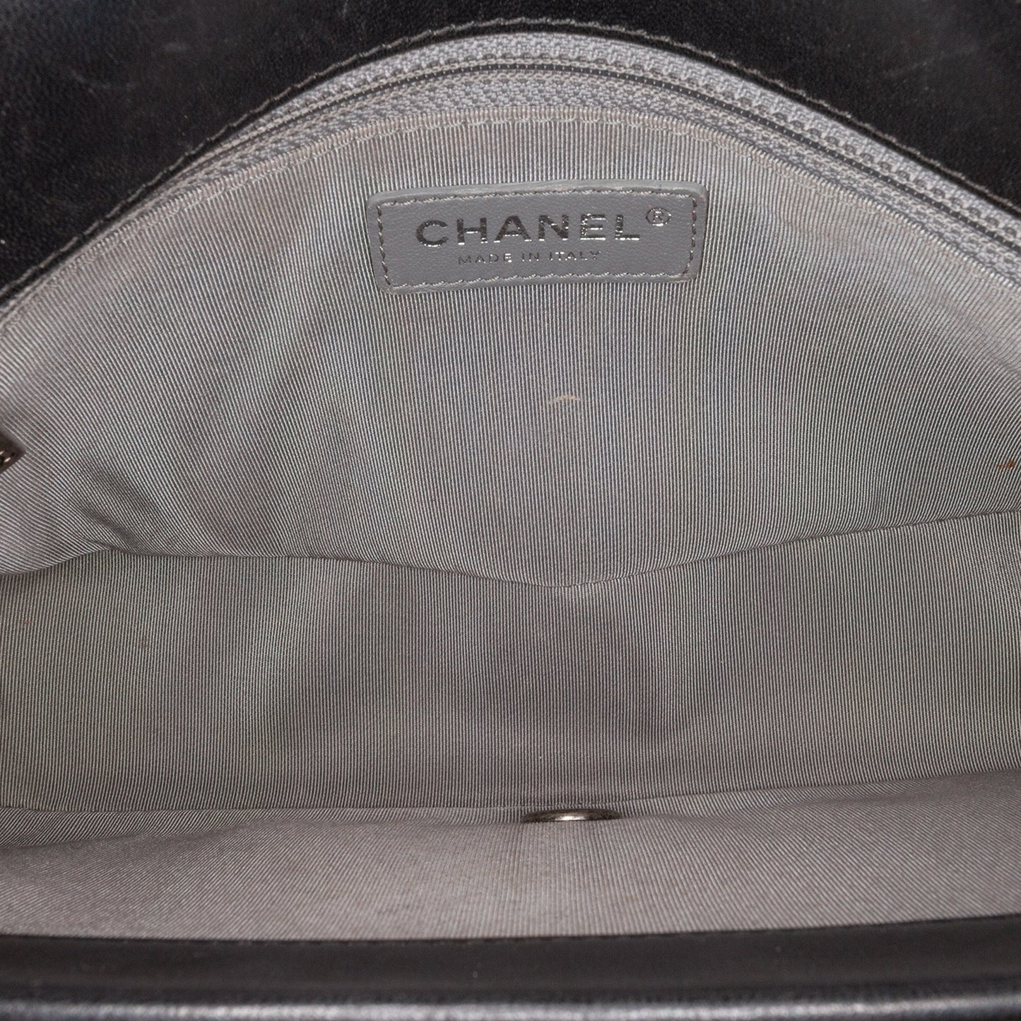 Black Chanel Medium Patent Coco Boy Flap Shoulder Bag