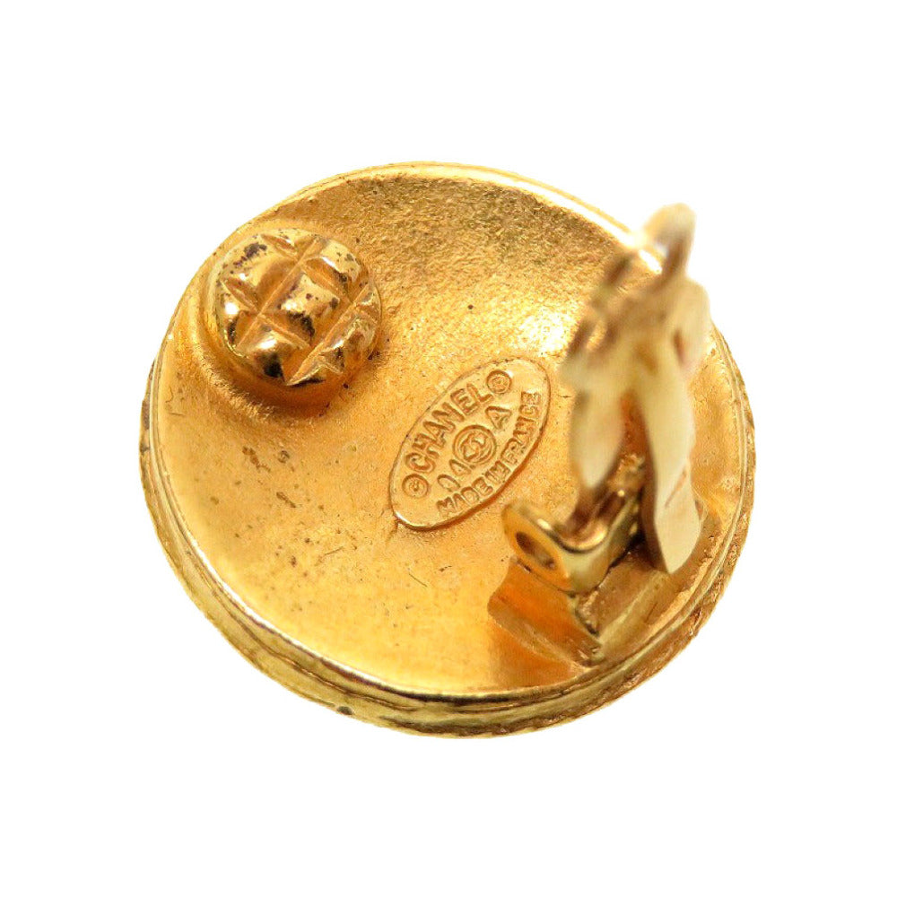 CHANEL Earring metal gold COCO Mark