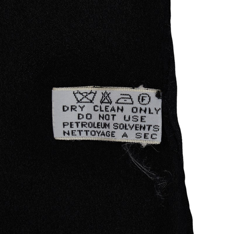 Chanel Cocomark Chain carf Black Red Multicolor Silk Chanel