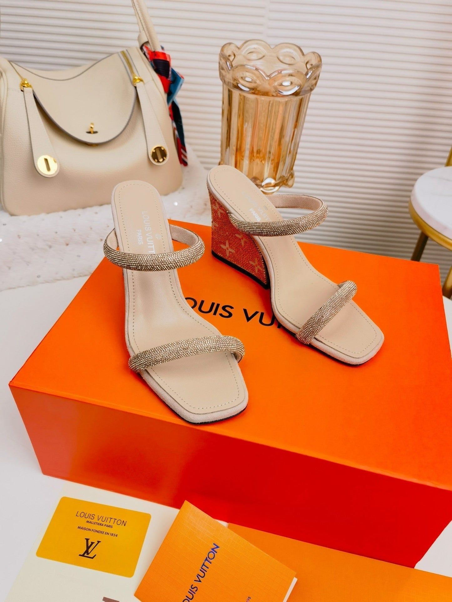 New Louis Vuitton High Heel Shoes 013