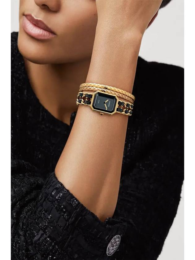 Coco Crush Quilted Diamond Motif Bracelet Gold Chanel