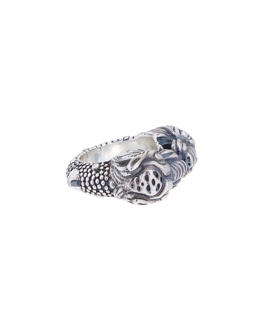 Gucci Vintage Feline Silver Ring