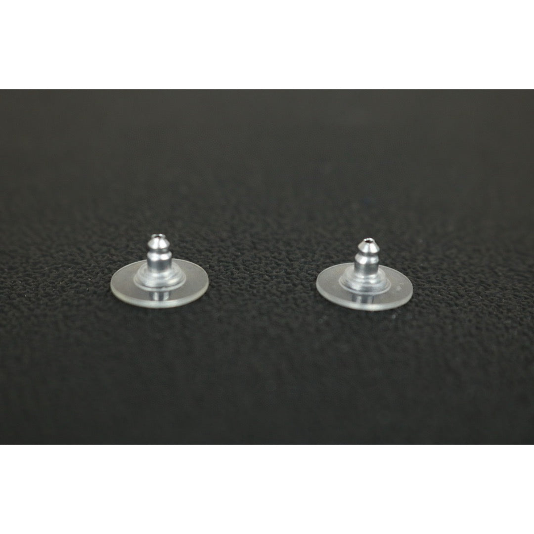 Very Good ( Rank A) |CHANEL COCO Mark Colorblock Rhinestone Earrings |F25012307