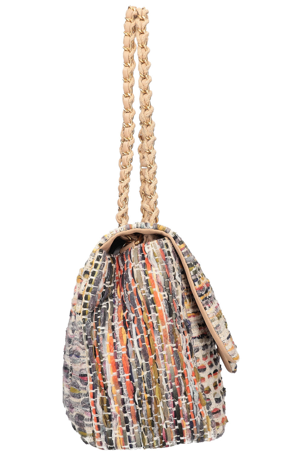 CHANEL Coco Cuba Bag Fantasy Tweed Multicolor