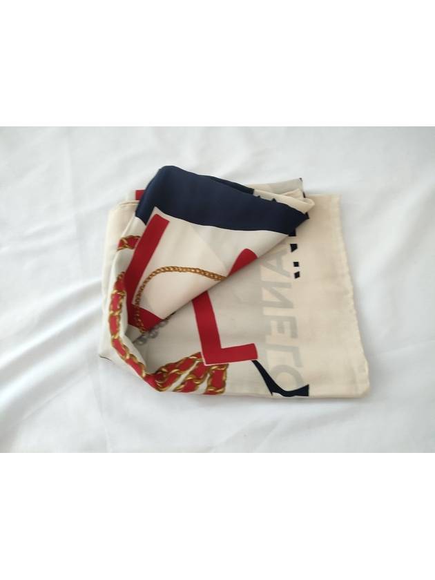 pearl accessory scarf Chanel