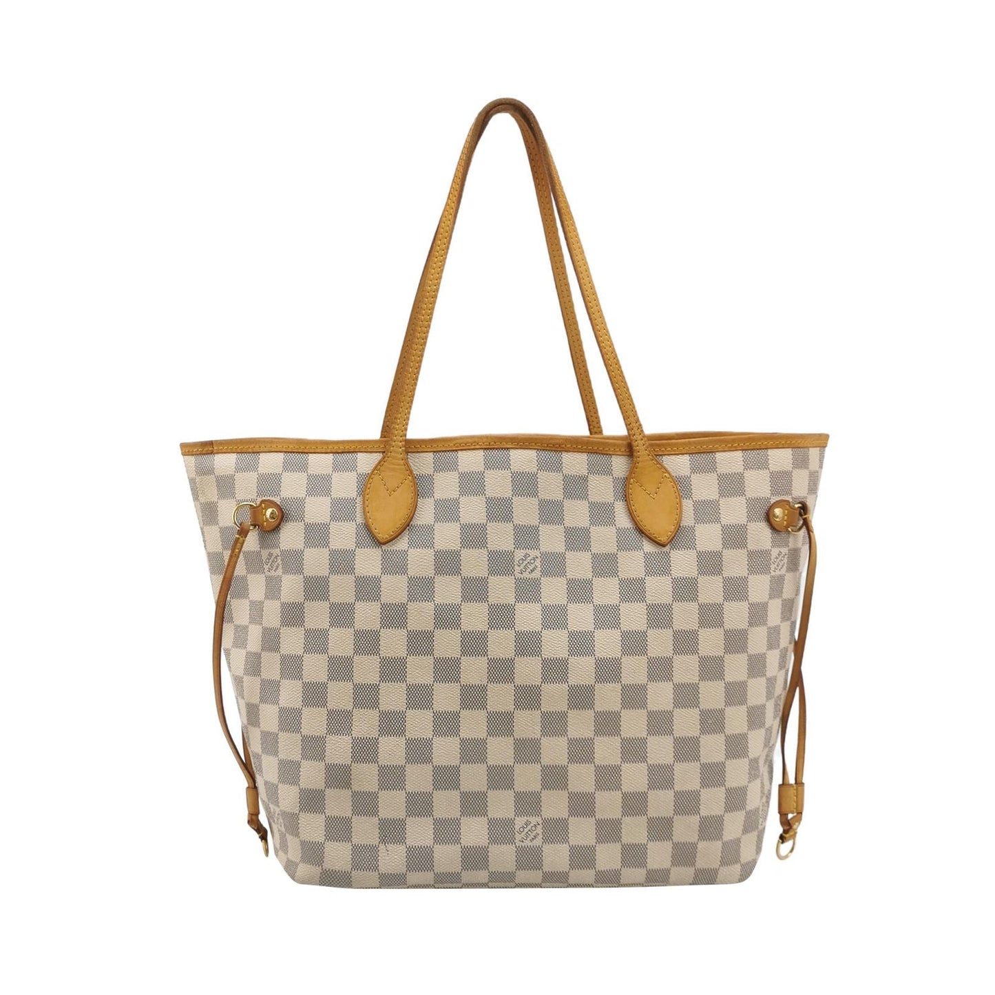 Preloved Louis Vuitton Neverfull MM Damier Ebene Canvas Tote Bag 250325781120545