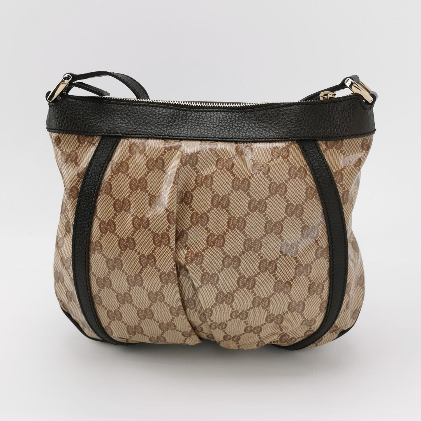 Gucci Coated Canvas GG Monogram Shoulder Bag