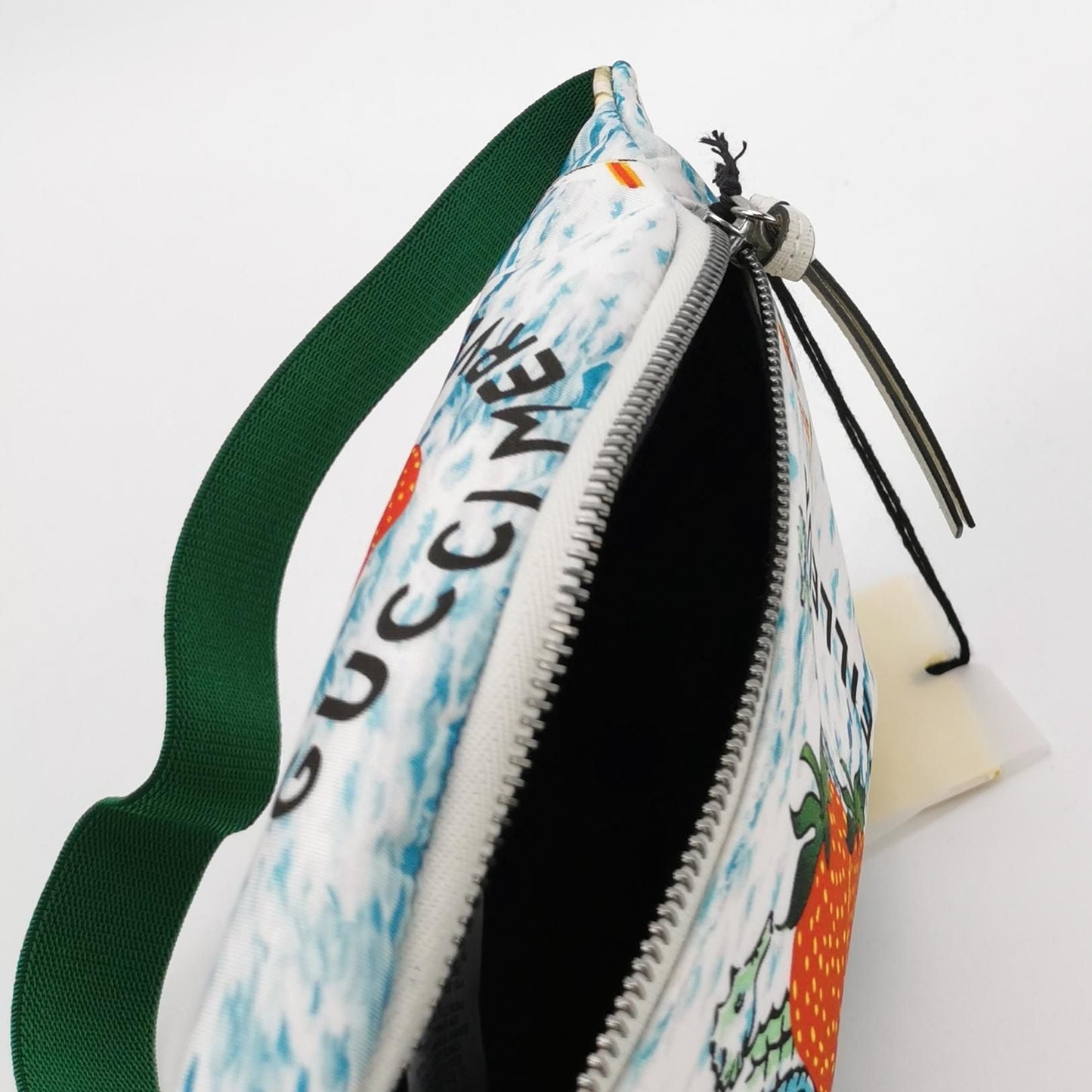 Gucci Nylon Strawberry Pattern Letter Logo Waist Bag Chest Bag