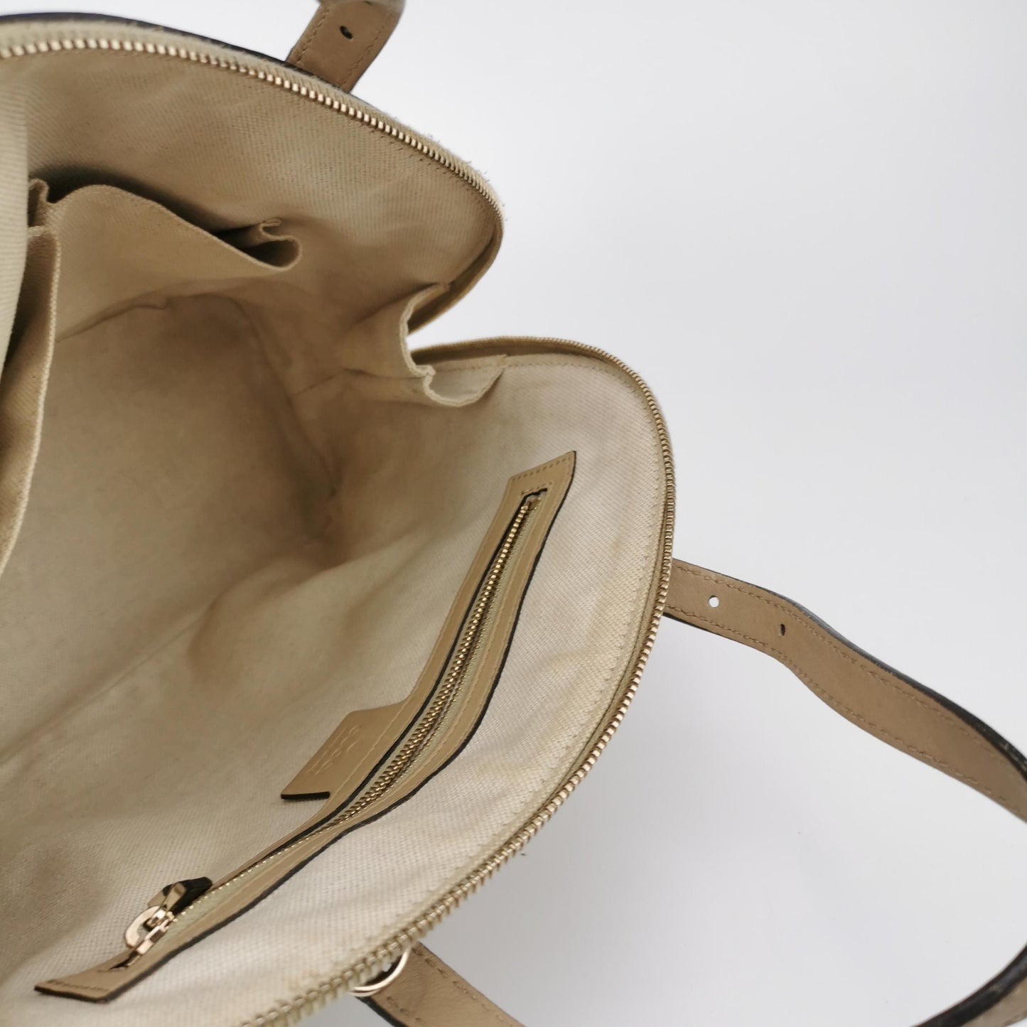Gucci GG Canvas Zip Crossbody Shoulder Bag