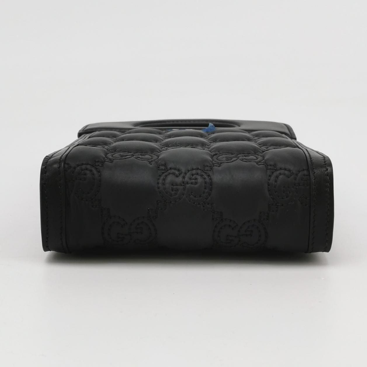 Gucci GG Matelassé Mini Leather and Nylon GG Monogram Shoulder Bag