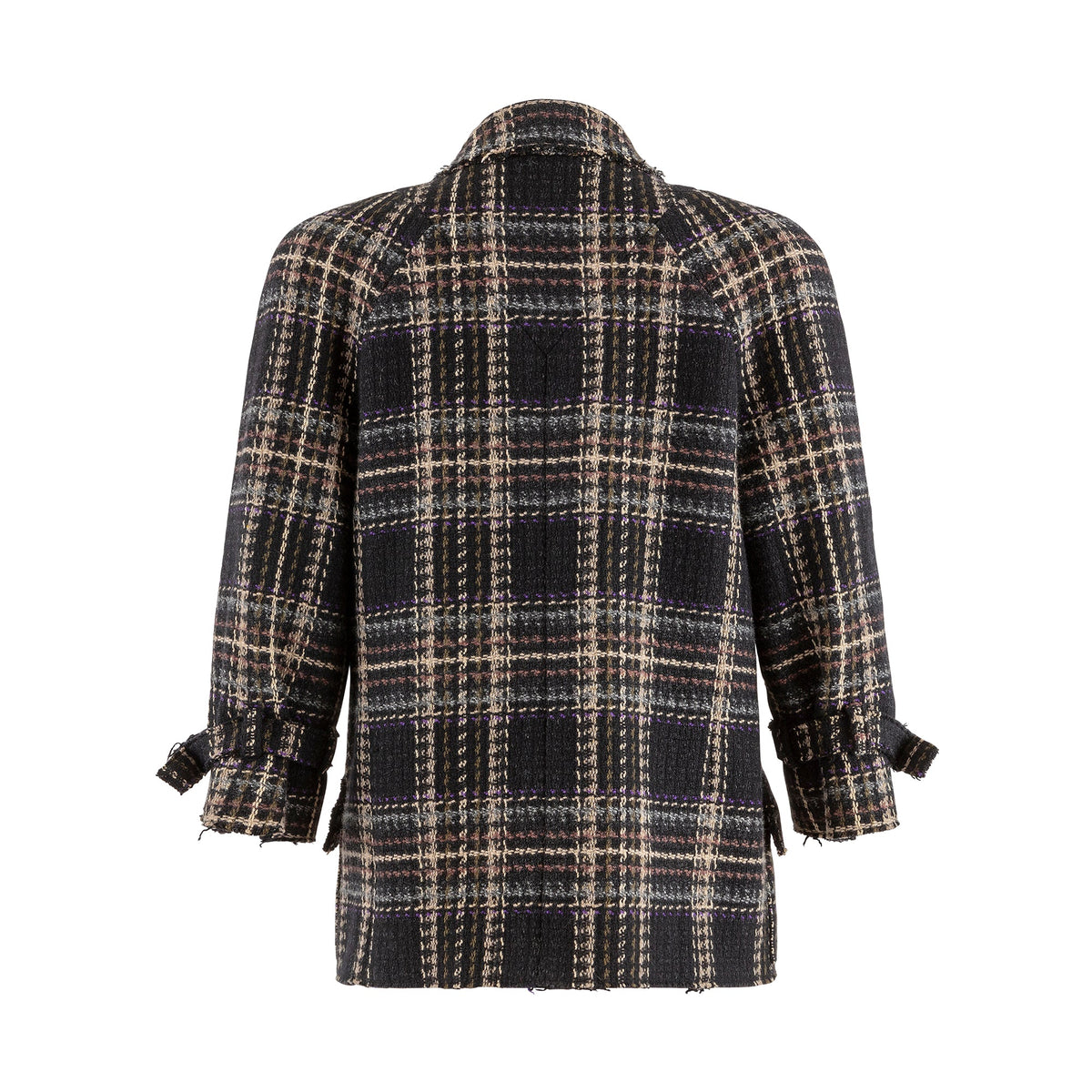 Navy Multi Tweed Jacket