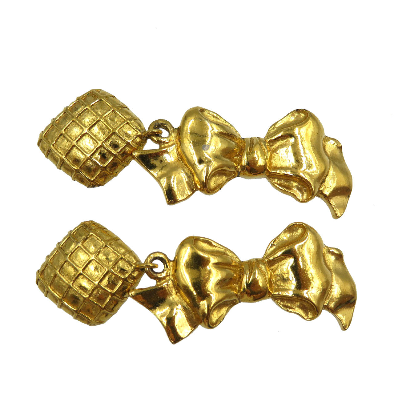 CHANEL Earring metal gold