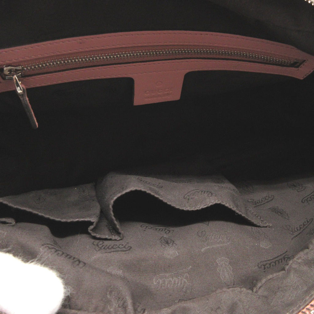 GUCCI Tote Bag 232958 GG canvas beige Shoulder GG Twins Women Used