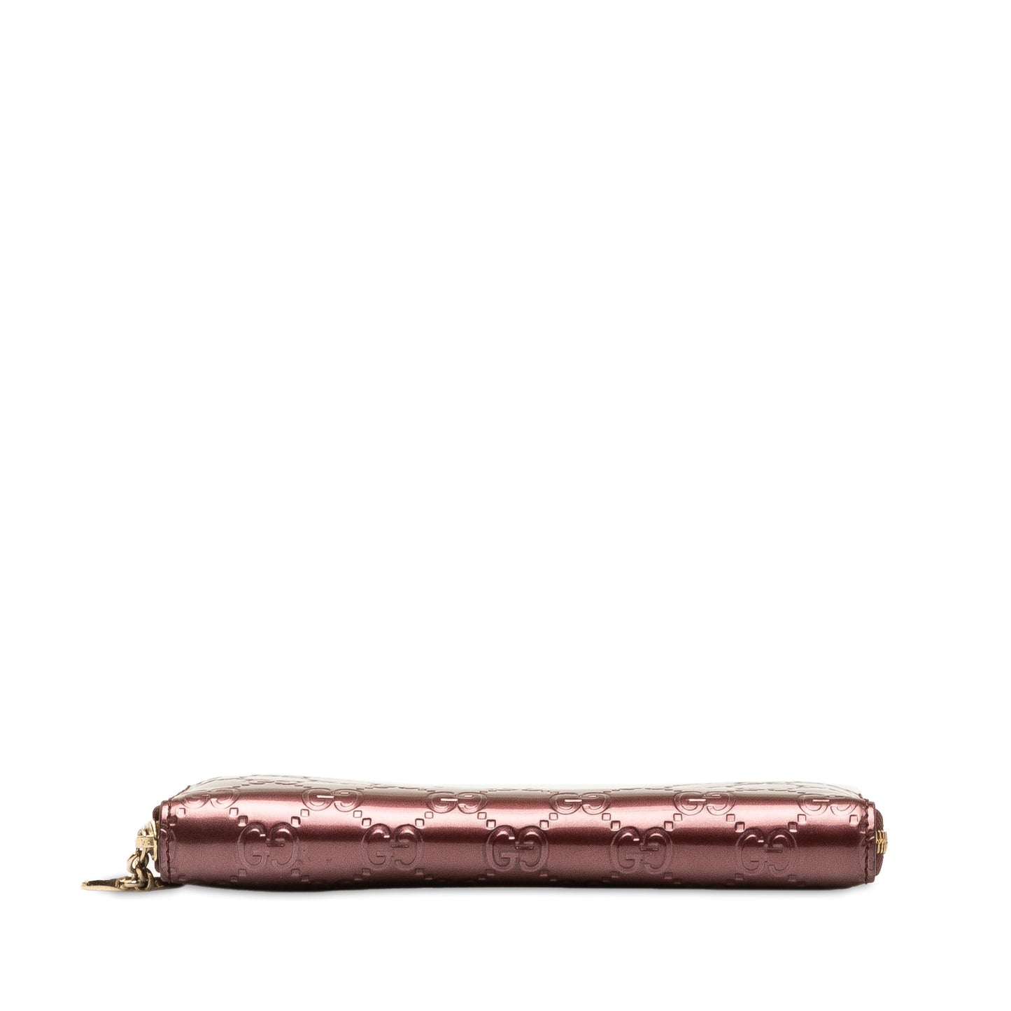 GUCCIssima Patent Zip Around Long Wallet Long Wallets