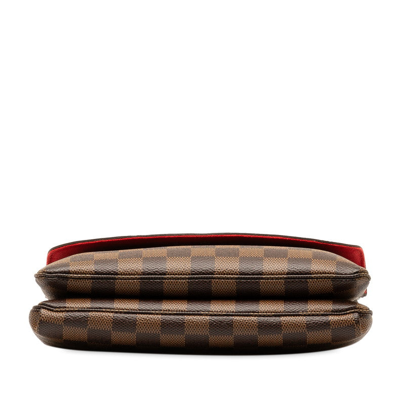 Louis Vuitton Damiet Twice N48259 Eveen Red PVC Leather Louis Vuitton