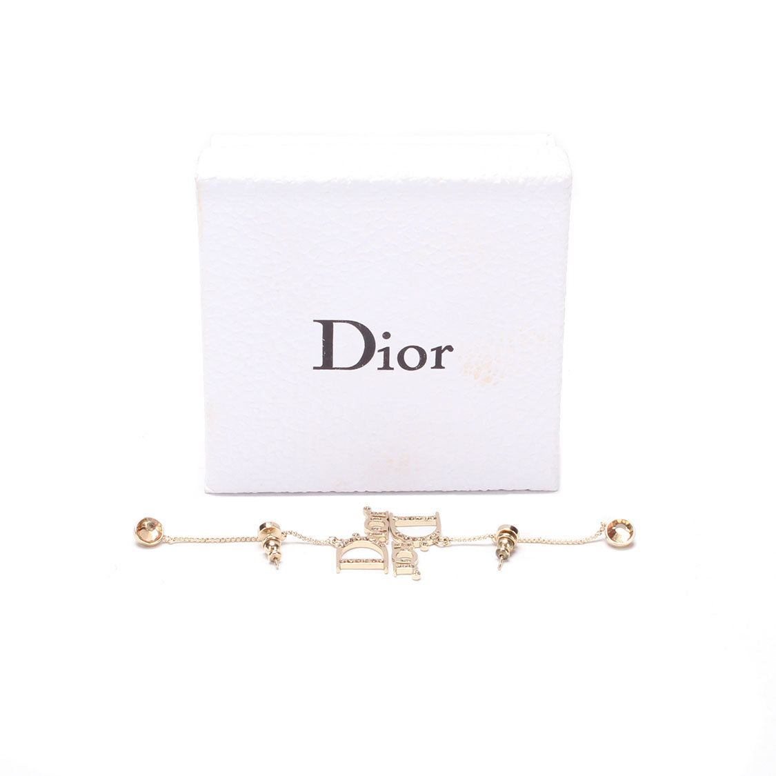 Logo Dangle Earrings