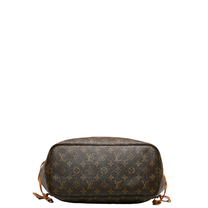 Louis Vuitton Monogram Newark GM Tote Bag M40157 Brown PVC Leather Louis Vuitton