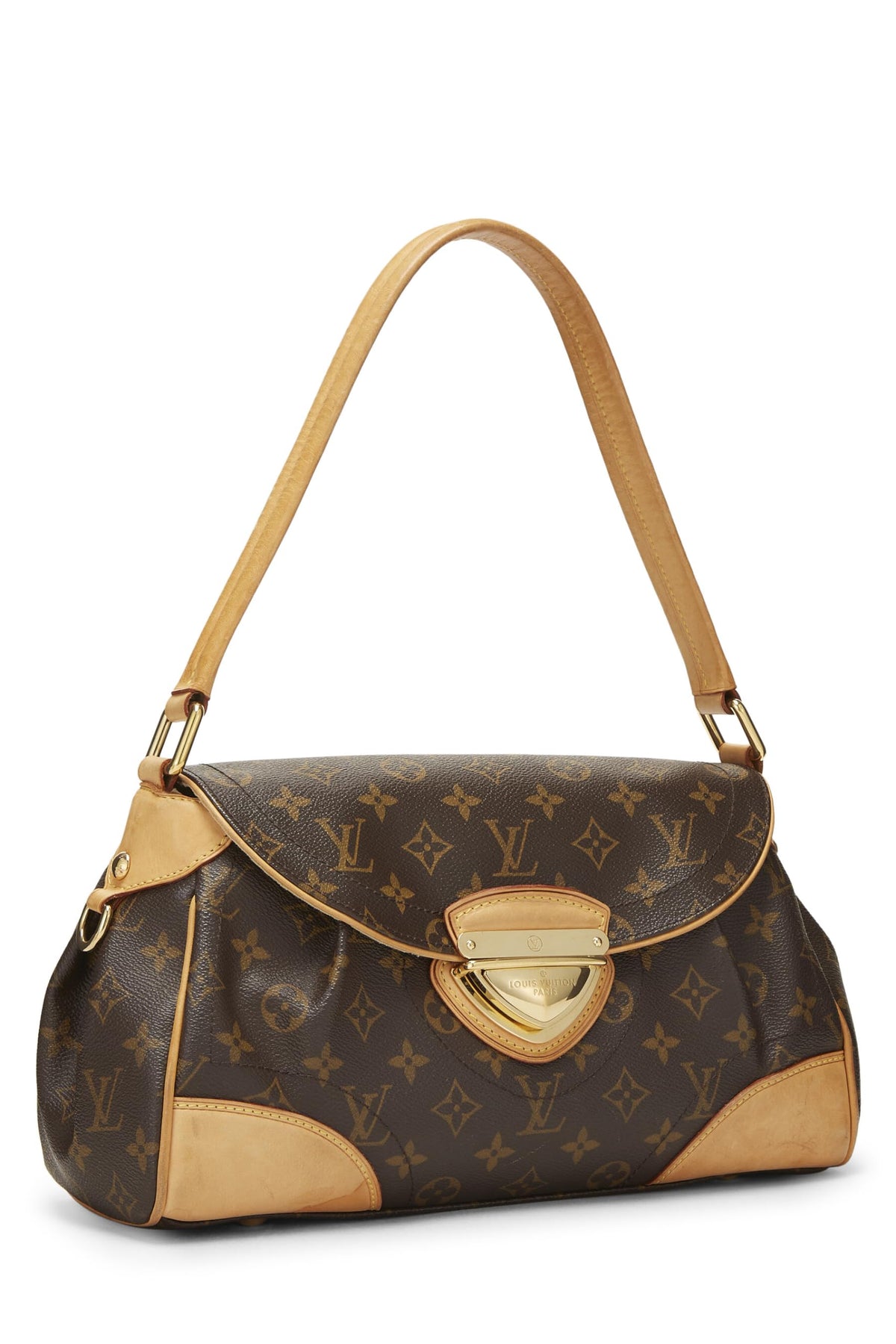 Louis Vuitton, Monogram Canvas Beverly MM, Brown