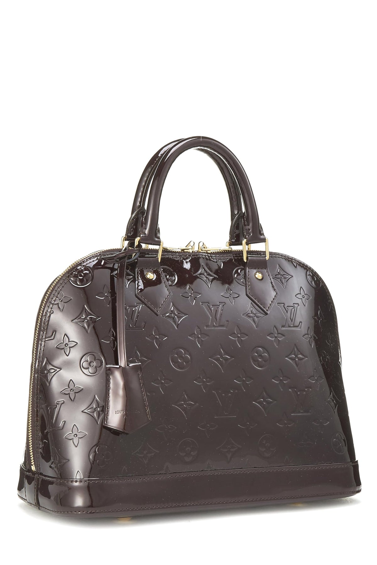 Louis Vuitton, Amarante Monogram Vernis Alma PM, Purple
