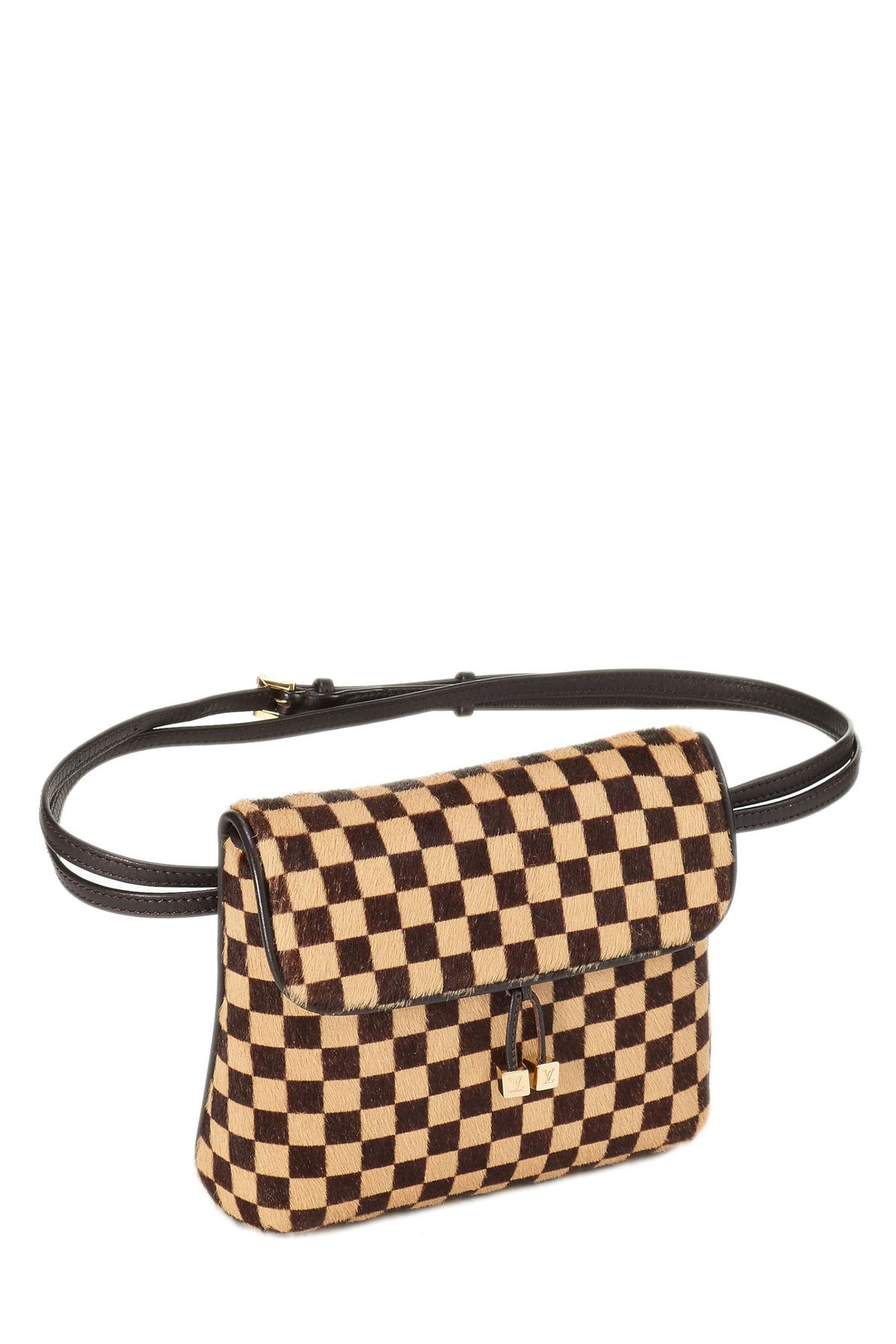 Louis Vuitton, Brown Damier Sauvage Gazelle, Brown