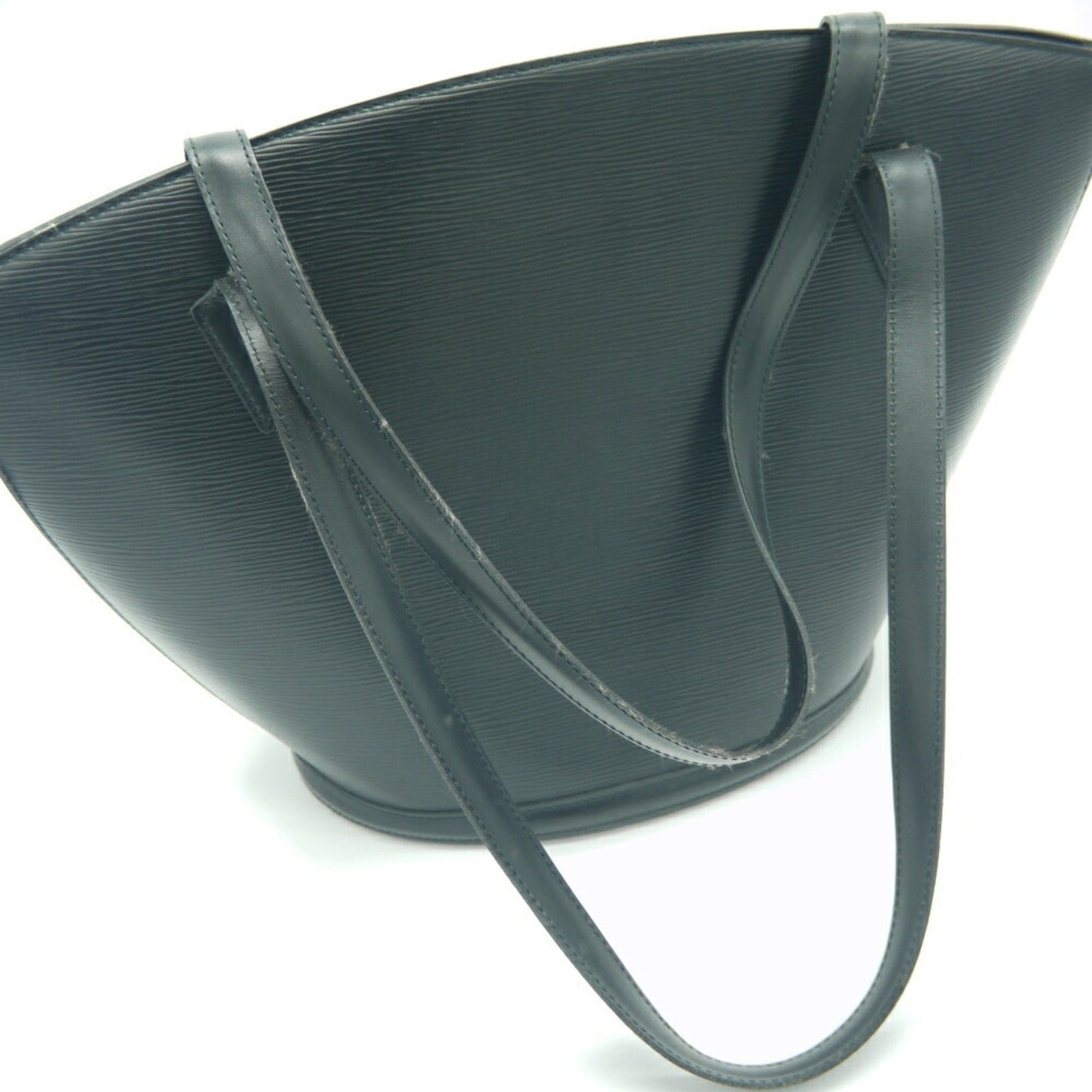 Louis Vuitton Green Leather Saint Jacques tote bag