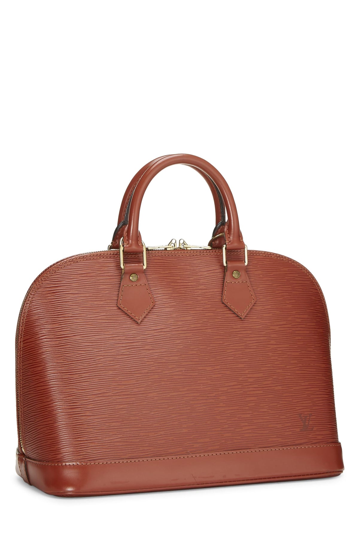 Louis Vuitton, Cipango Gold Epi Alma PM, Brown