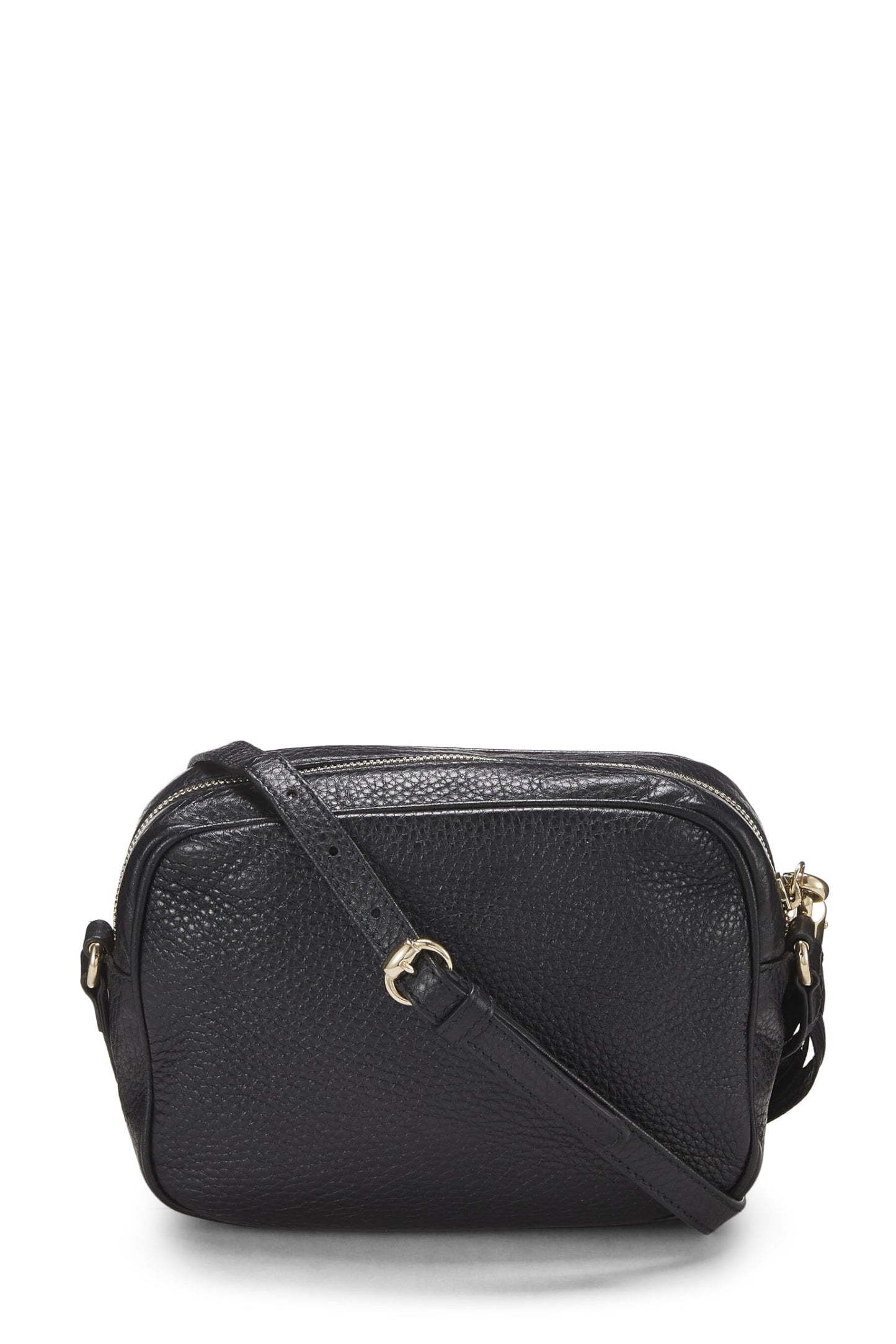 Gucci, Black Leather Soho Disco Bag, Black