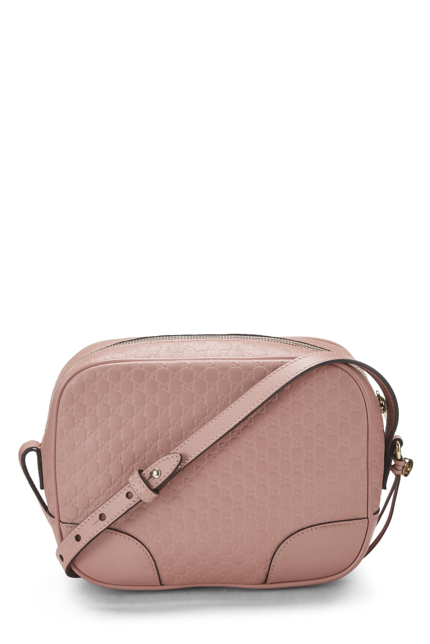 Gucci, Pink Microguccissima Leather Bree Crossbody, Pink