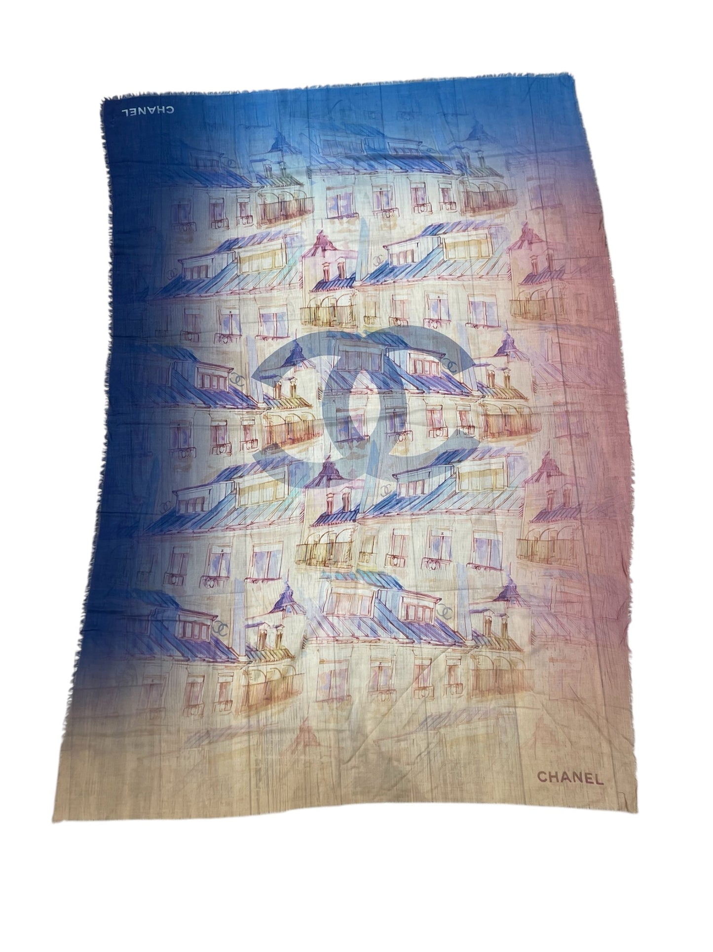 Chanel - Châle « Signature city »