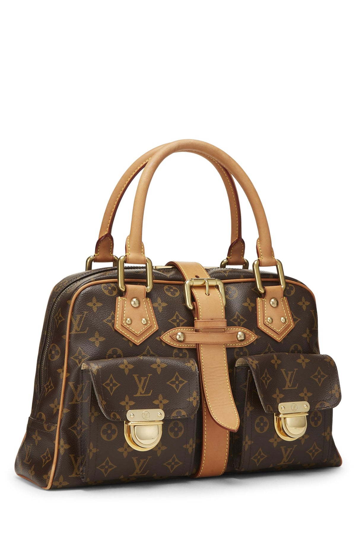 Louis Vuitton, Monogram Canvas Manhattan GM, Brown