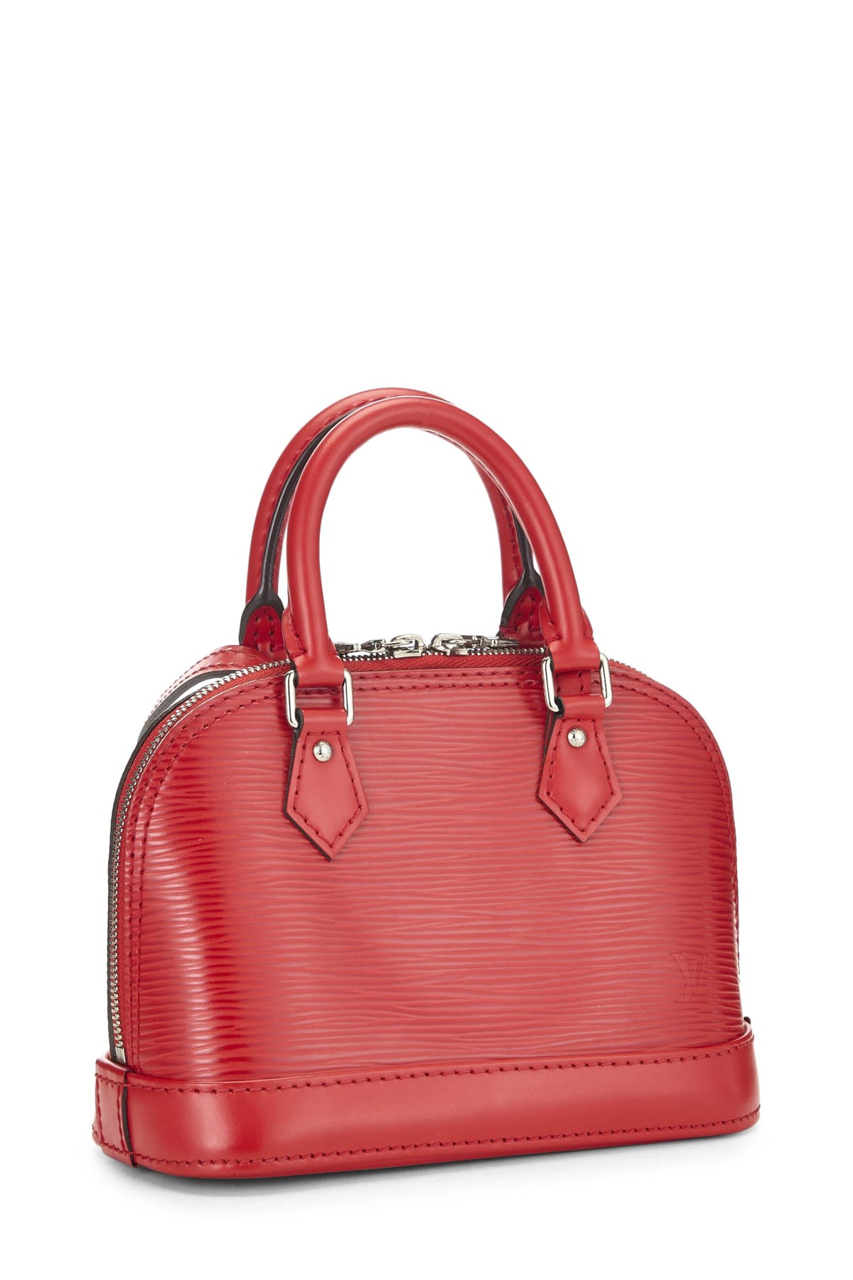 Louis Vuitton, Coquelicot Epi Alma Nano, Red