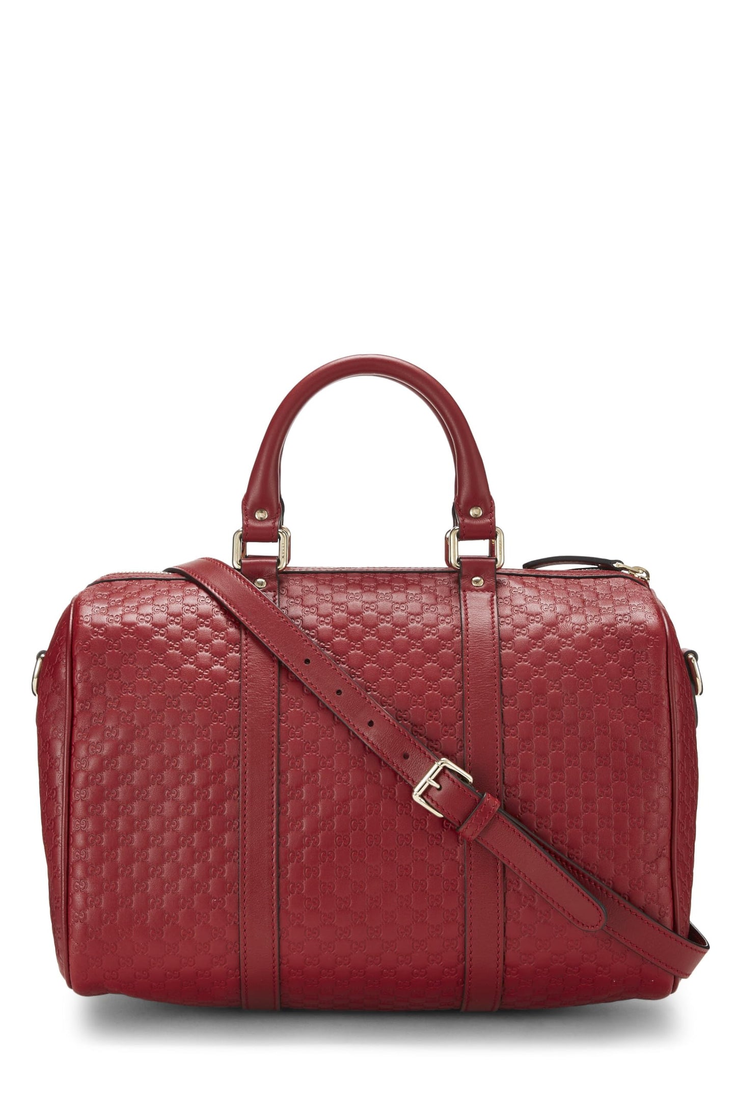 Gucci, Red Microguccissima Leather Joy Boston, Red