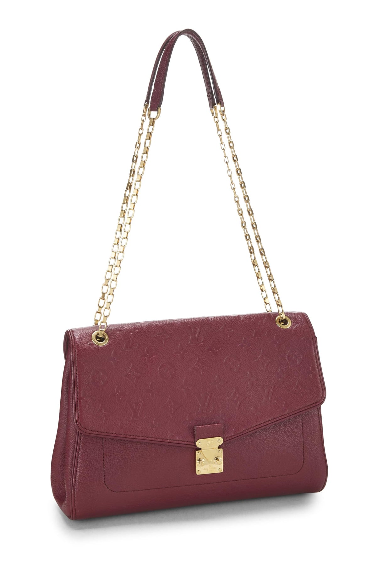 Louis Vuitton, Aurore Monogram Empreinte Saint Germain PM, Pink