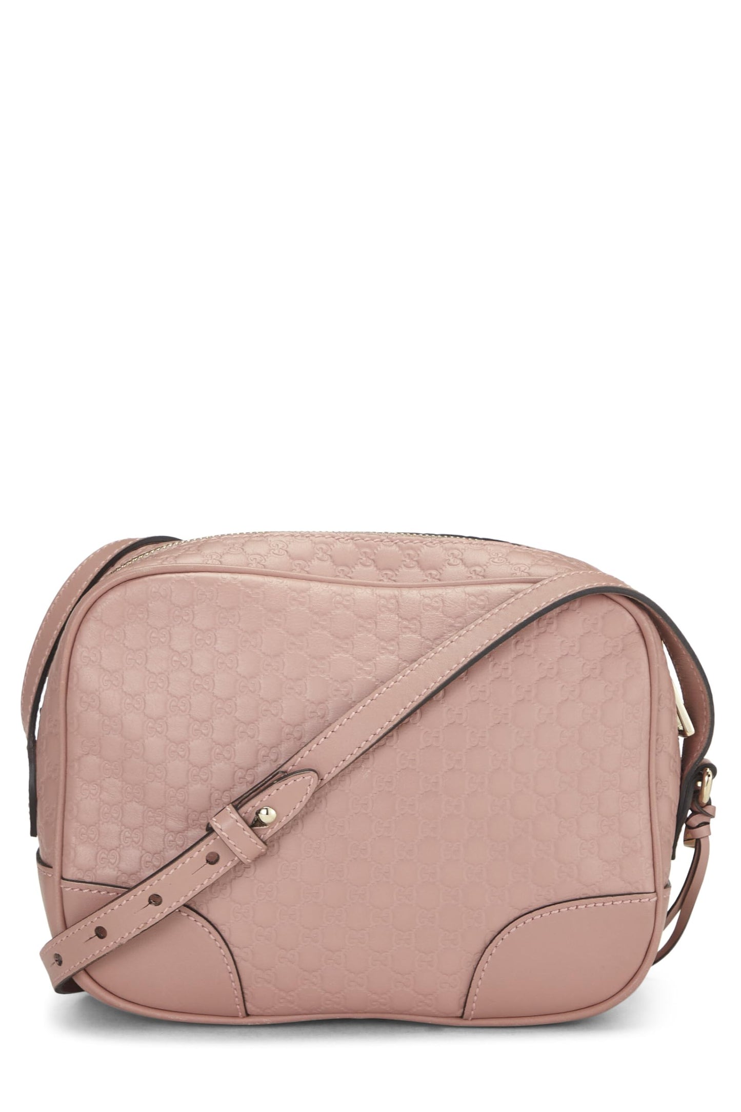 Gucci, Pink Microguccissima Leather Bree Crossbody, Pink