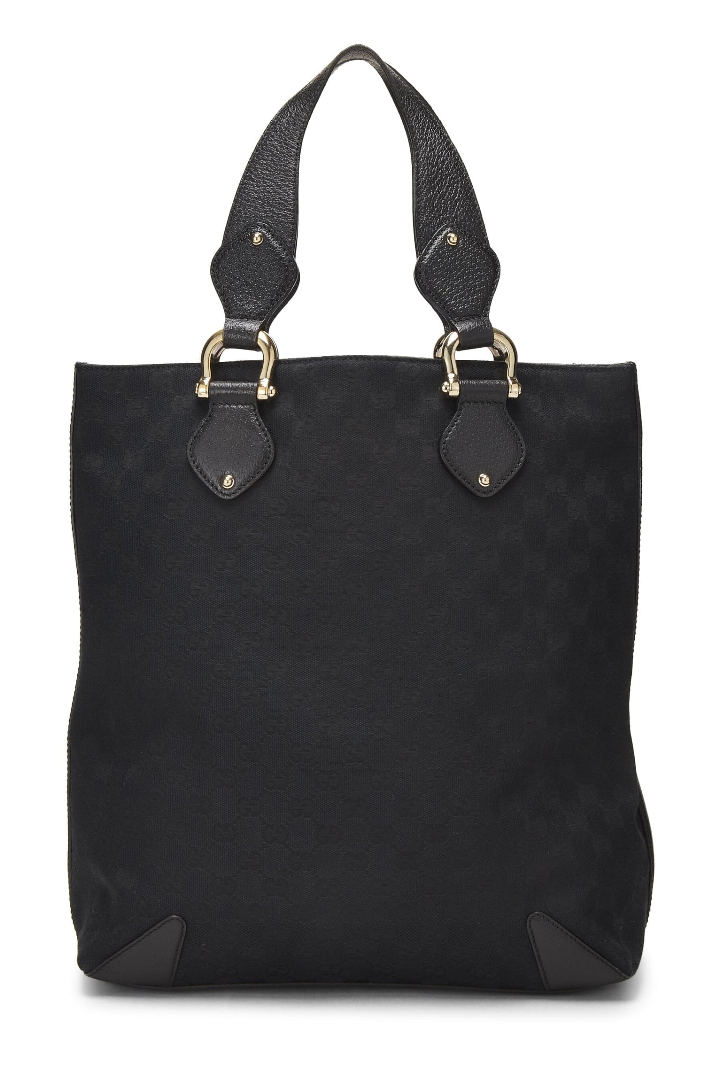 Gucci, Black Original GG Canvas Tote Medium, Black