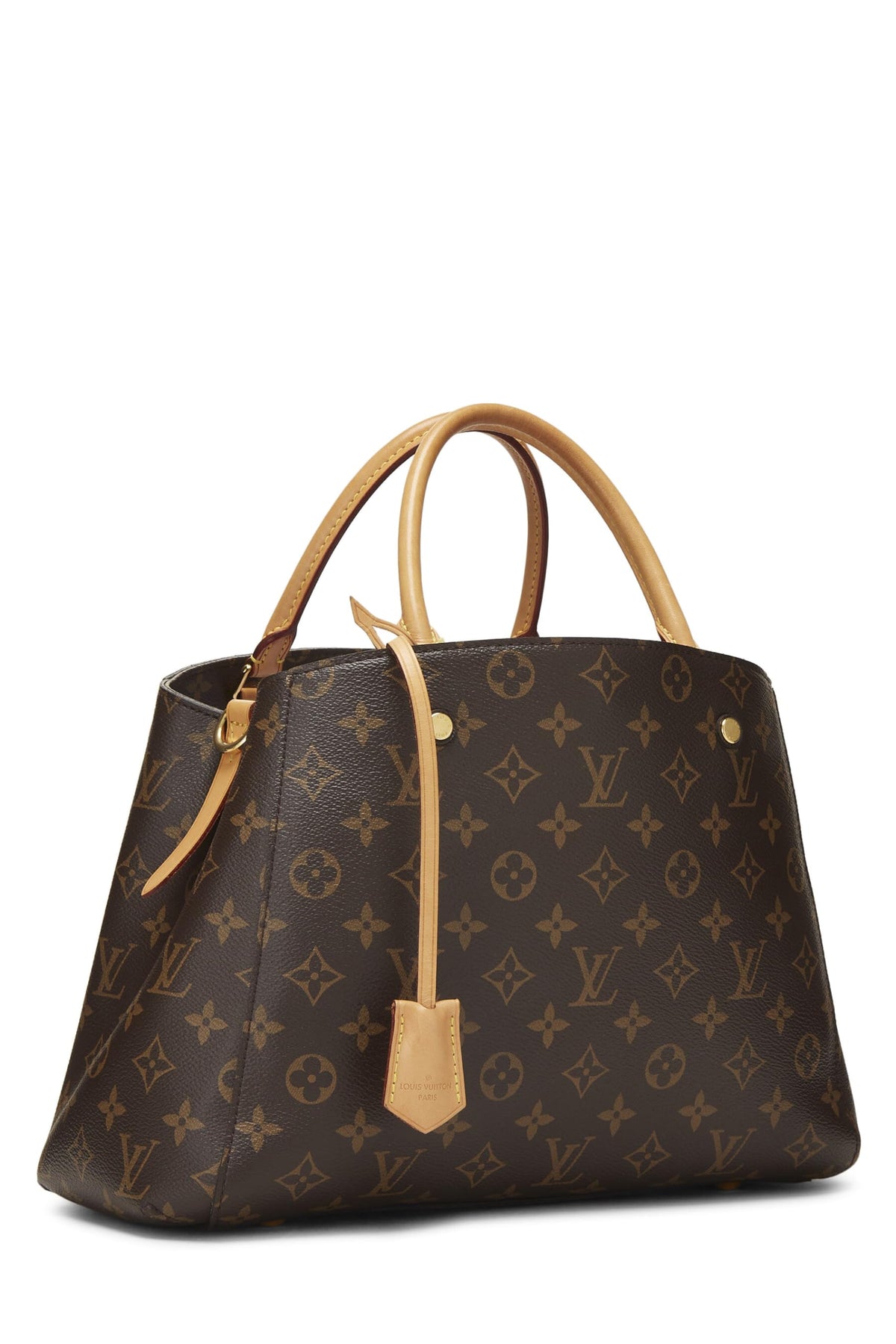 Louis Vuitton, Monogram Canvas Montaigne MM, Brown