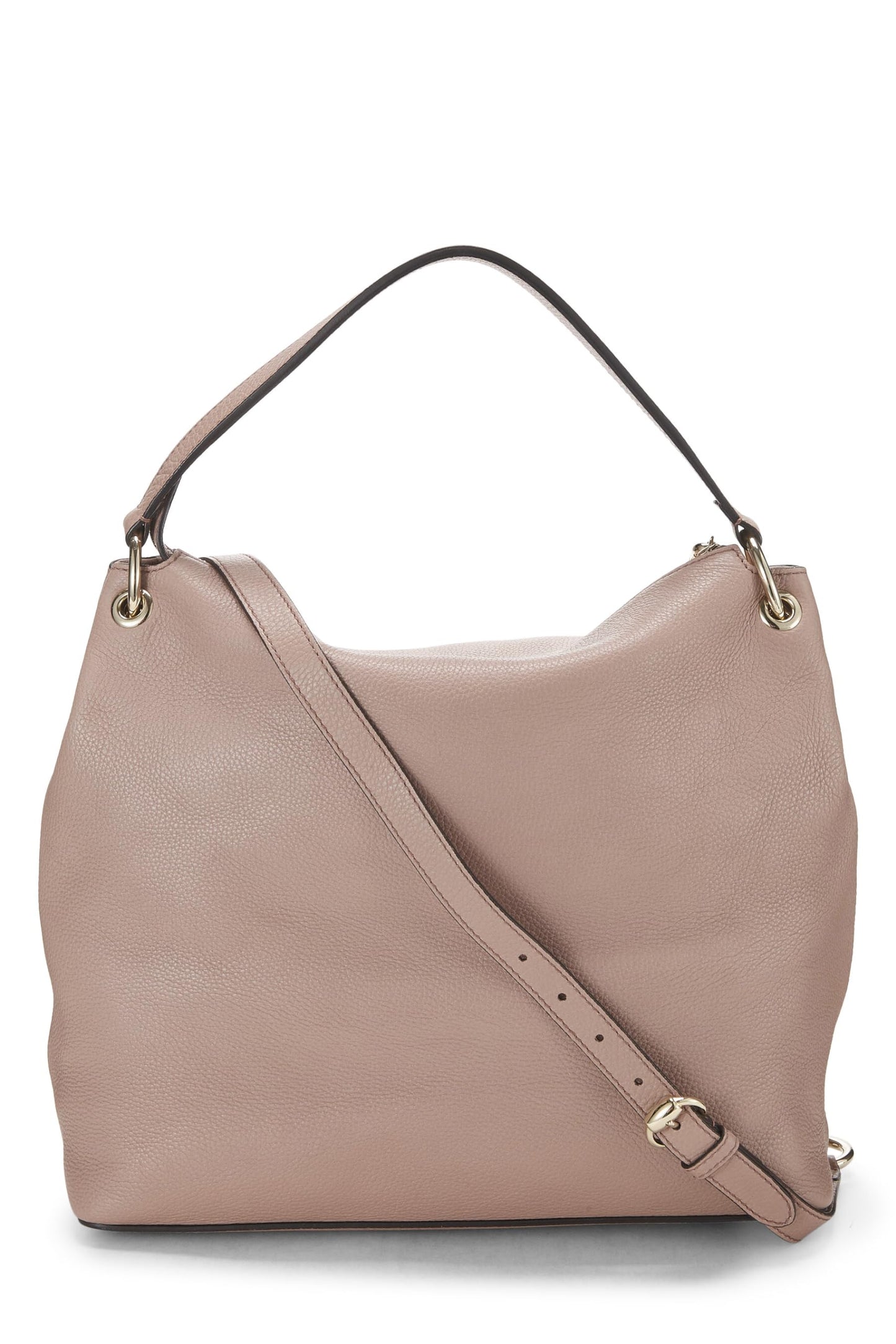 Gucci, Pink Leather Soho Convertible Hobo, Pink