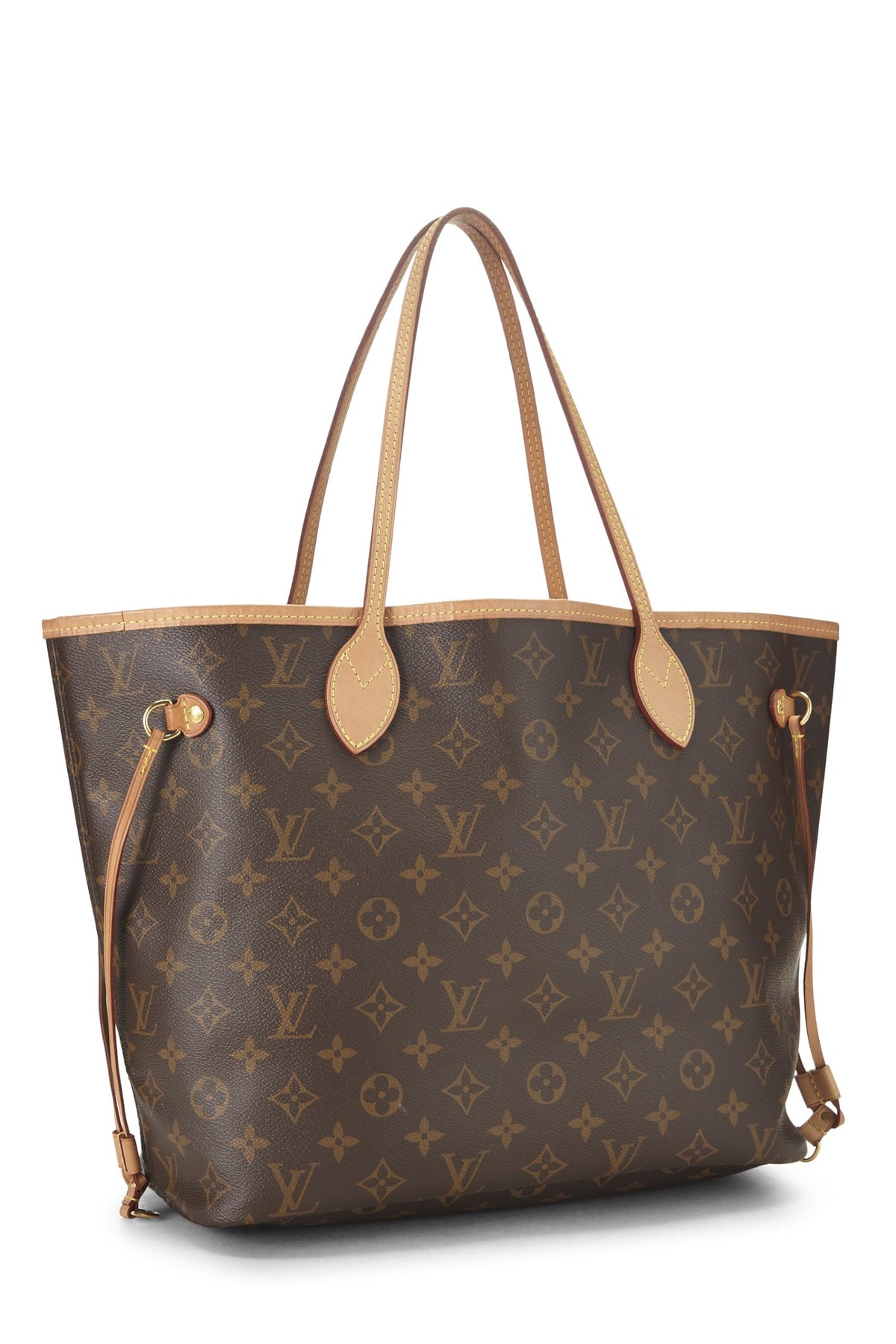 Louis Vuitton, Monogram Canvas Neverfull MM NM, Brown